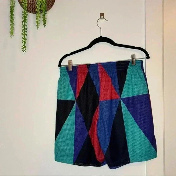 Reebok Classics Bb City League Mens Mesh Shorts- Reversible size M - Picture 2 of 6